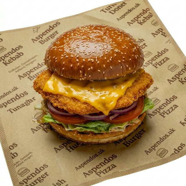 Chicken Burger With Cheese
