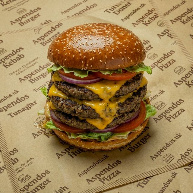 Monster Burger With Cheese