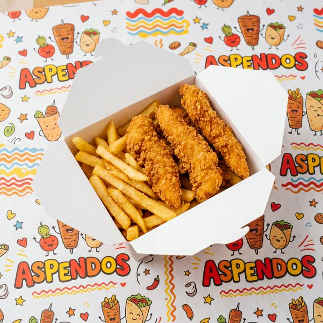 Kids Chicken Strips & Chips