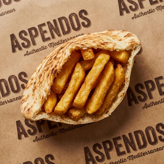 Chips In Pitta Bread