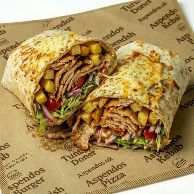 Chicken Doner Messy Wrap