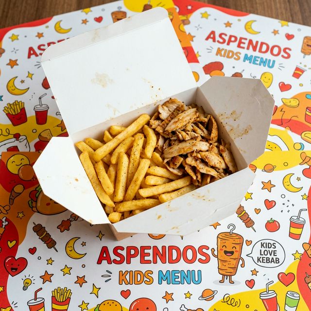 Kids Chicken Doner Meat+ Chips