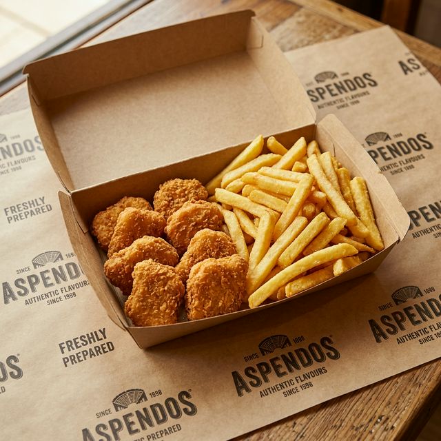 Chicken Nuggets (10-pcs)+Chips