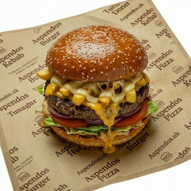 Messy Chessy Burger 