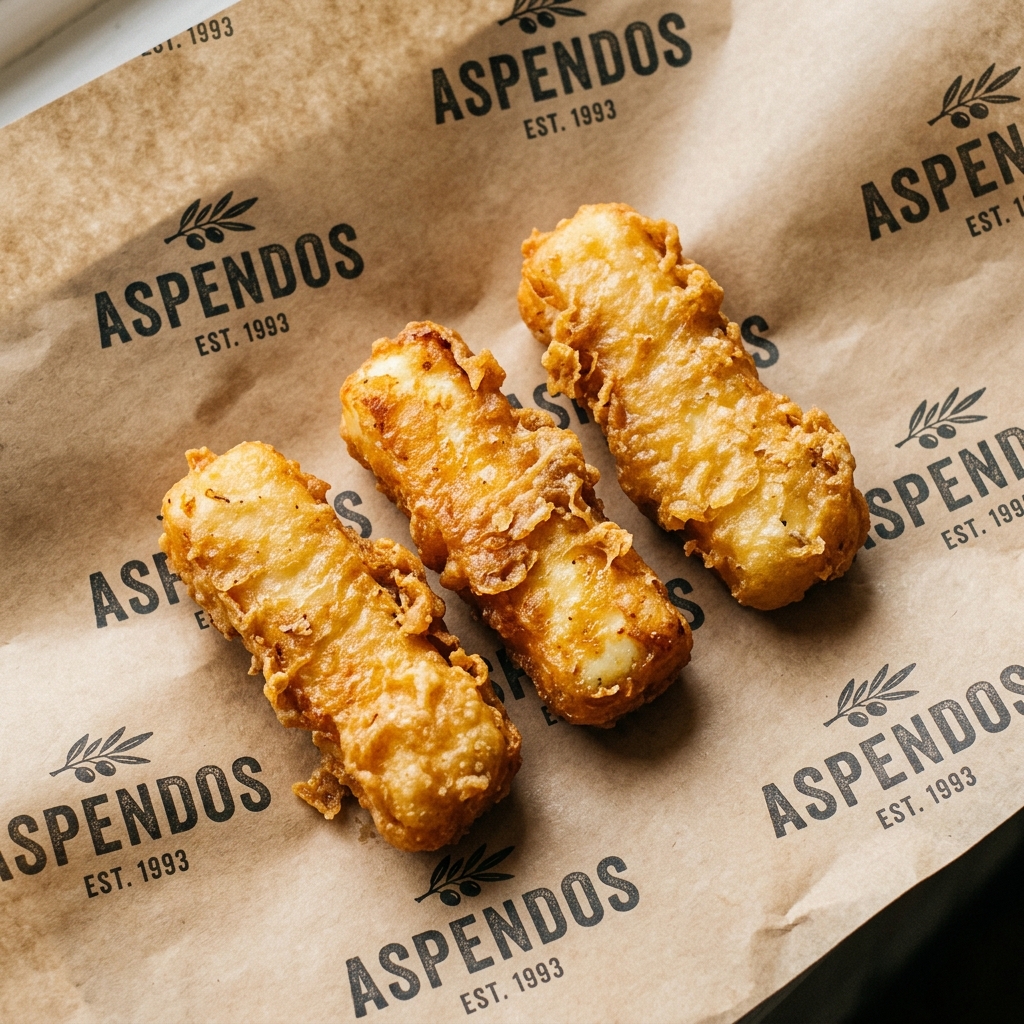 Battered Halloumi (3pcs)