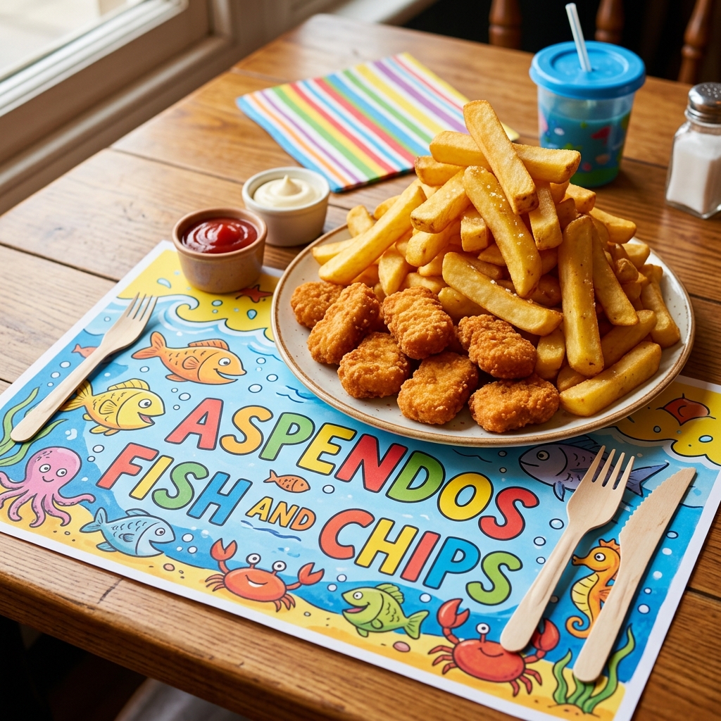 Kids Chicken Nuggets & Chips