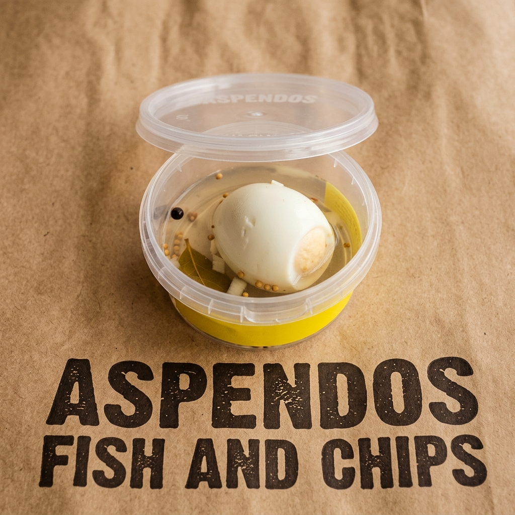 Pickled Egg from Dover Fish Boss