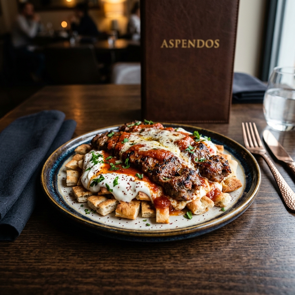 ADANA KEBAB WITH YOGHURT