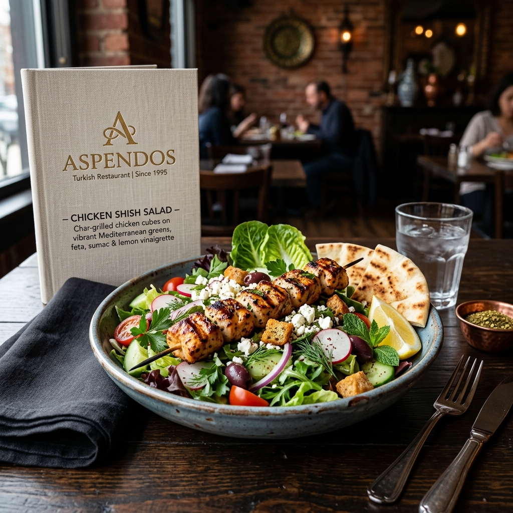 CHICKEN SHISH SALAD 