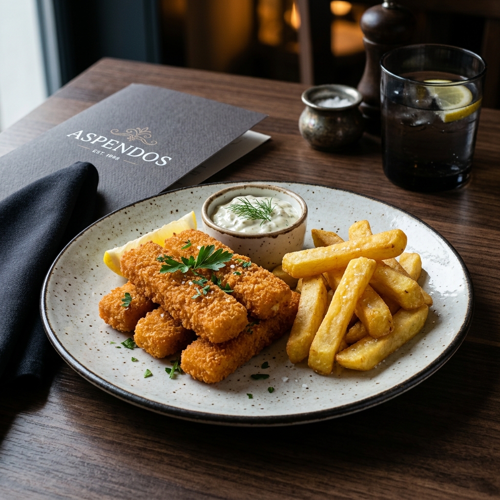 FISH FINGER & CHIPS