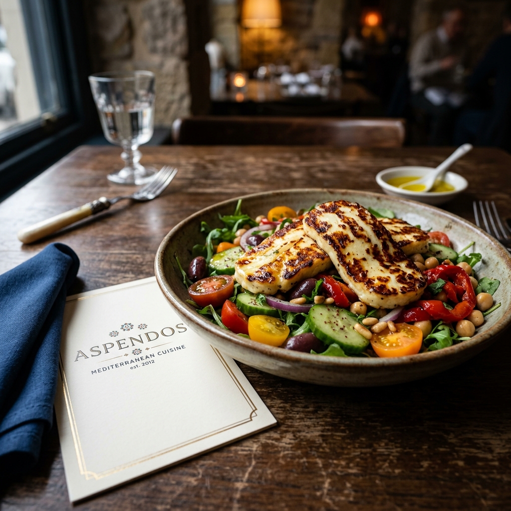 HALLOUMI SALAD